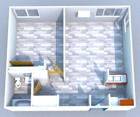 1 bed 1 bath at MIRACLE TERRACE Apartments, Anaheim, 92804